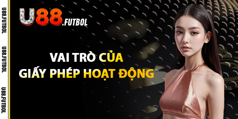 Vai Trò Giấy Phép Hoạt Động